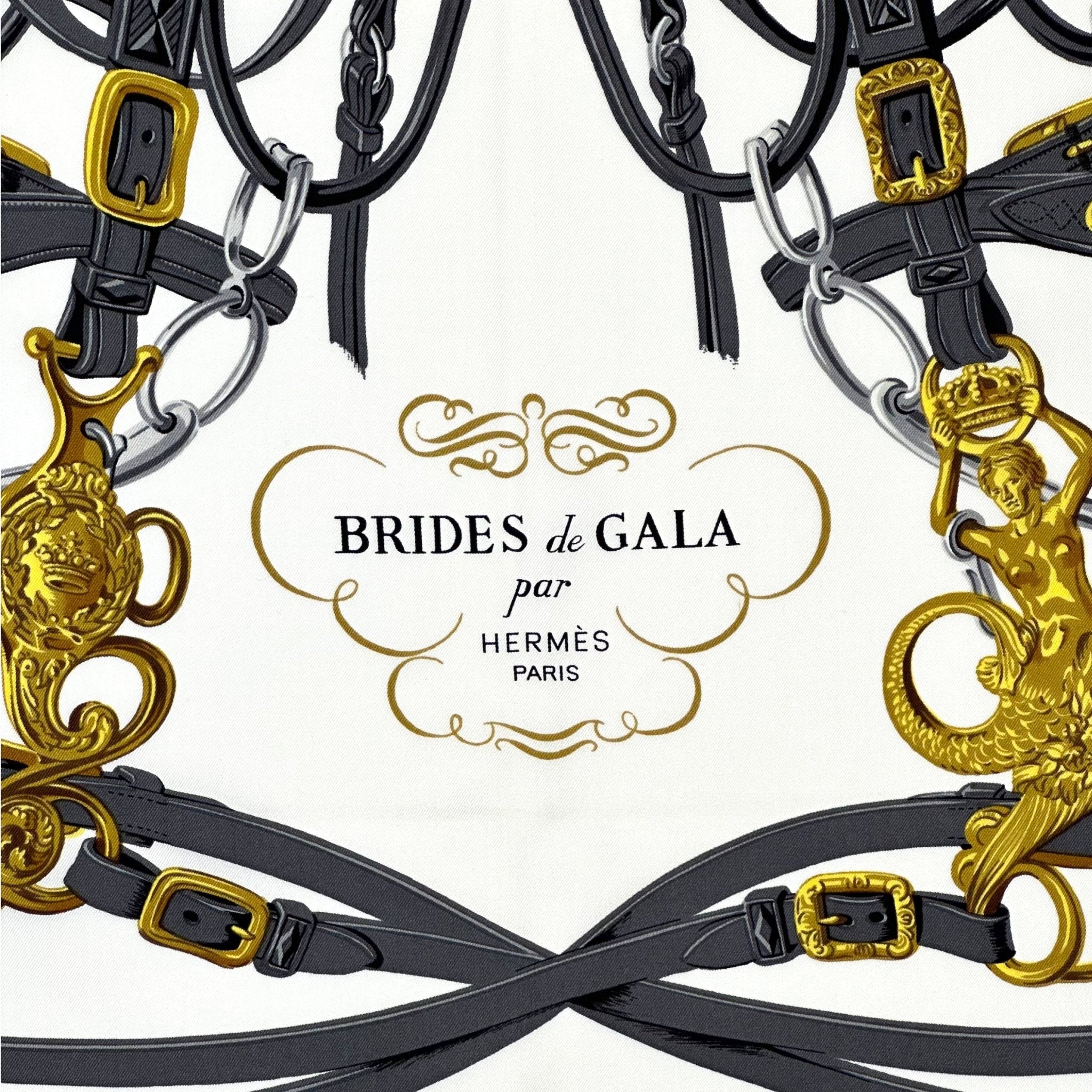 Brides de Gala - FOULARD HERMES 90CM - Carré Society