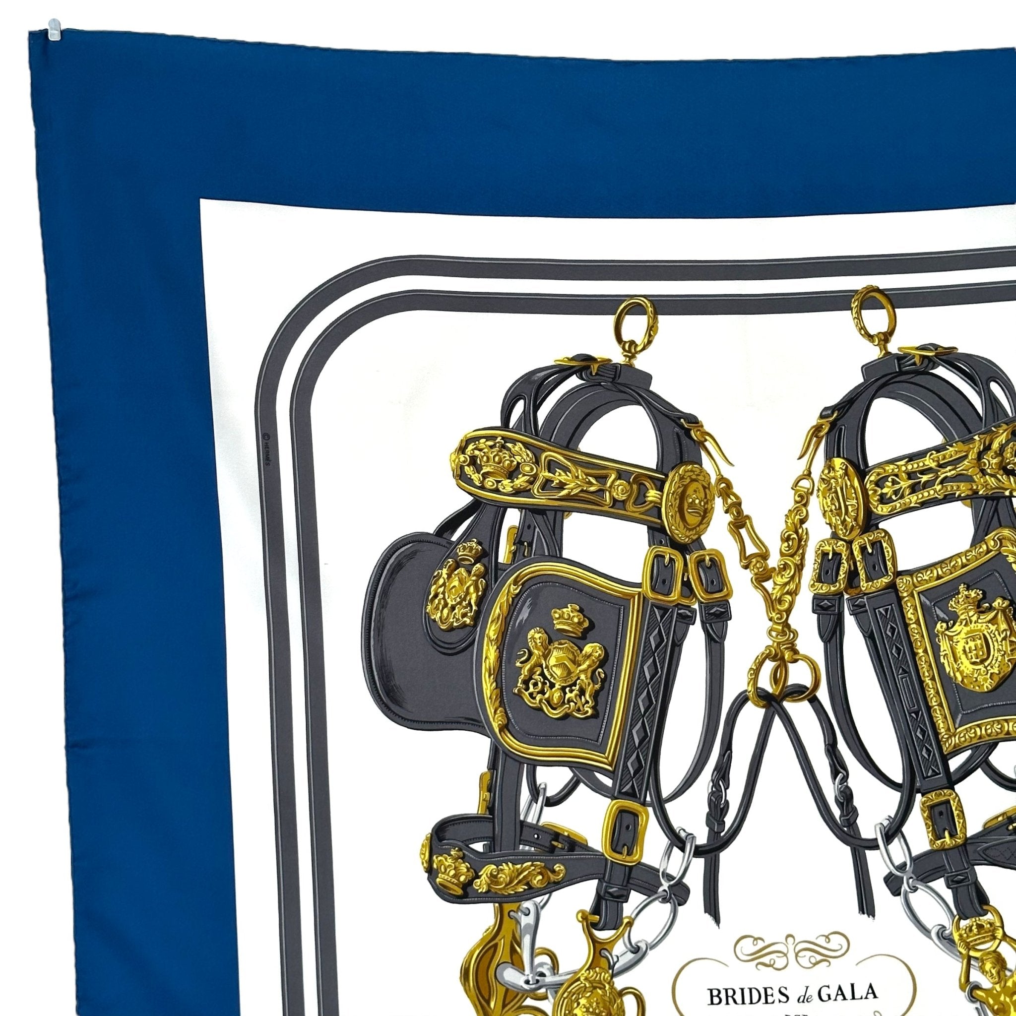 Brides de Gala - FOULARD HERMES 90CM - Carré Society