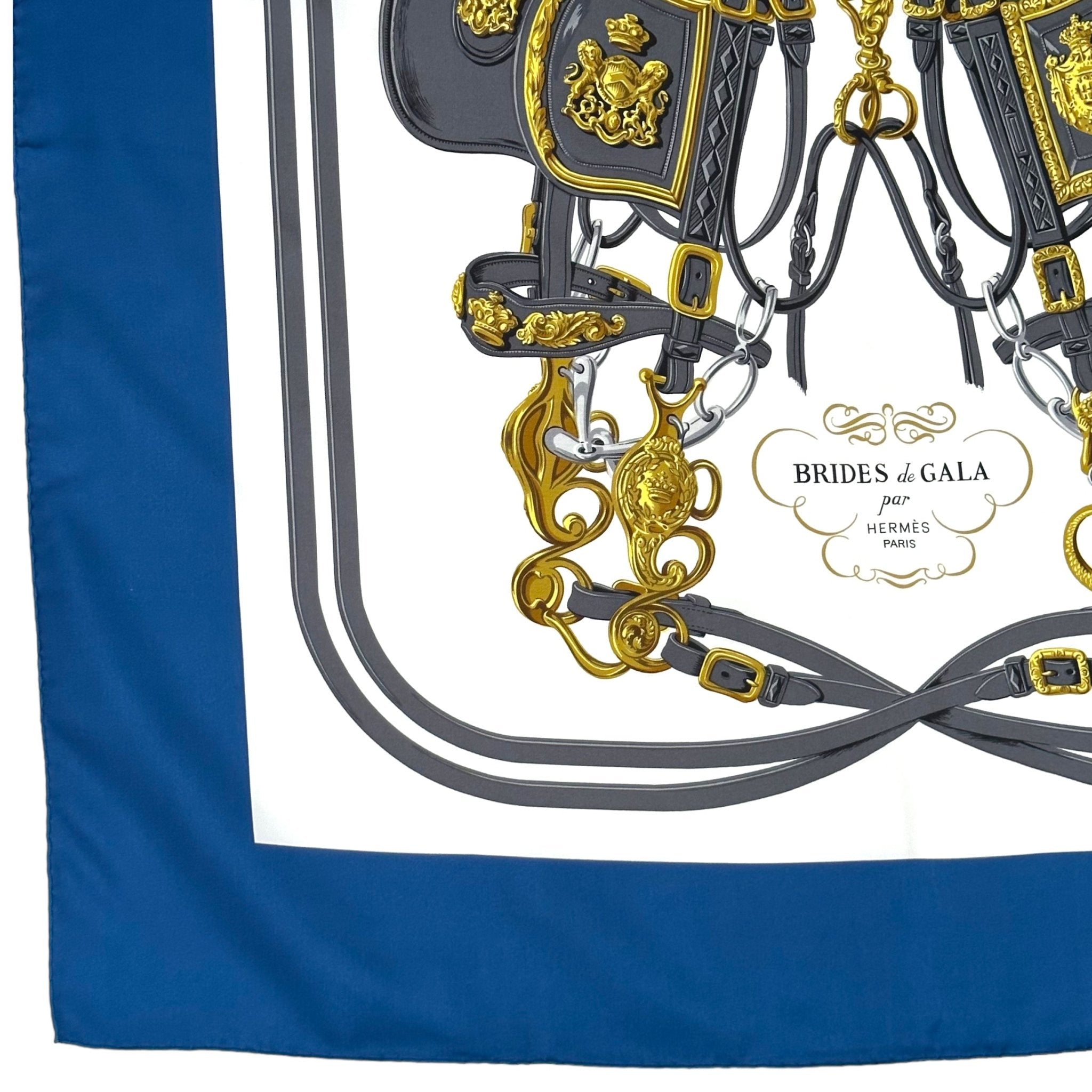 Brides de Gala - FOULARD HERMES 90CM - Carré Society