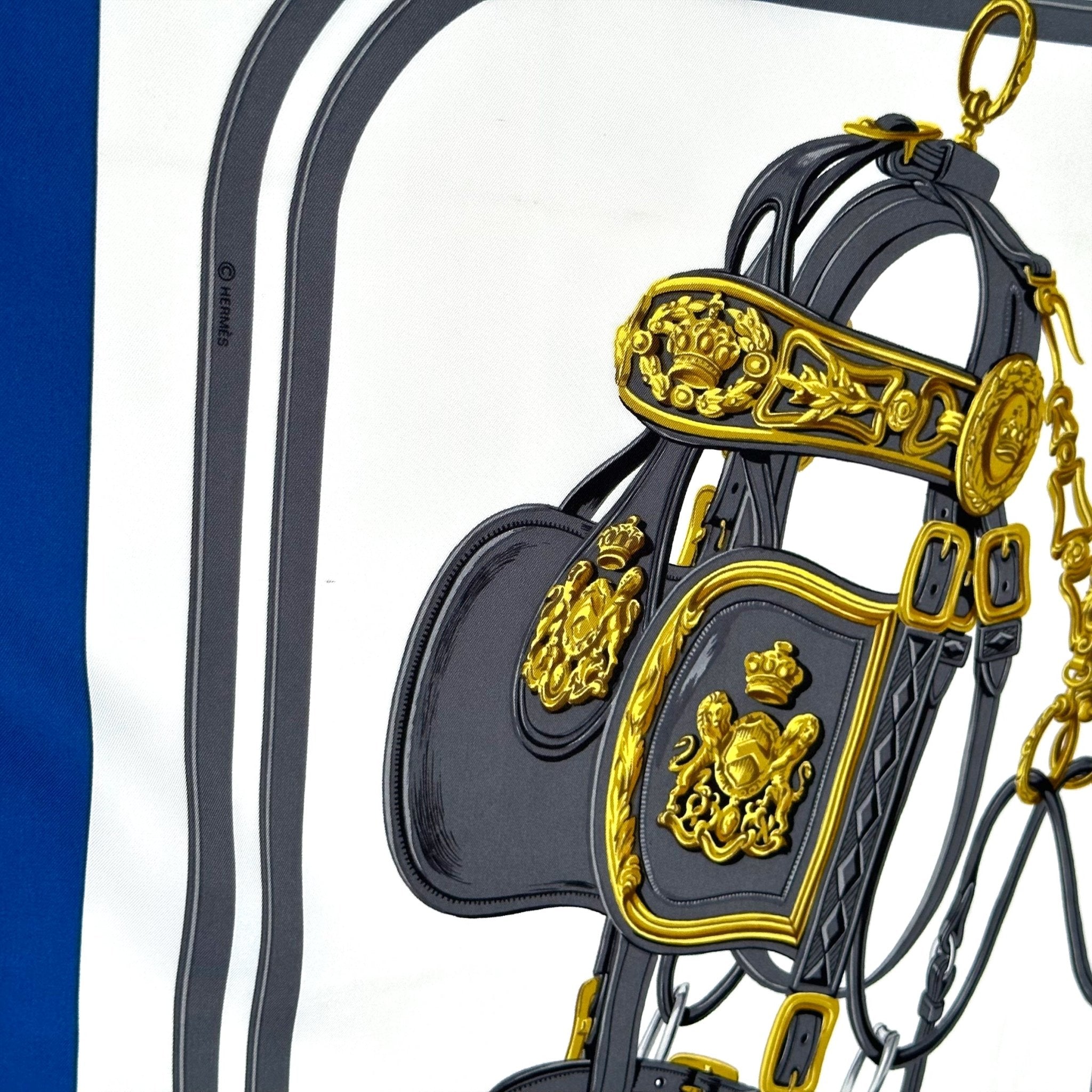 Brides de Gala - FOULARD HERMES 90CM - Carré Society