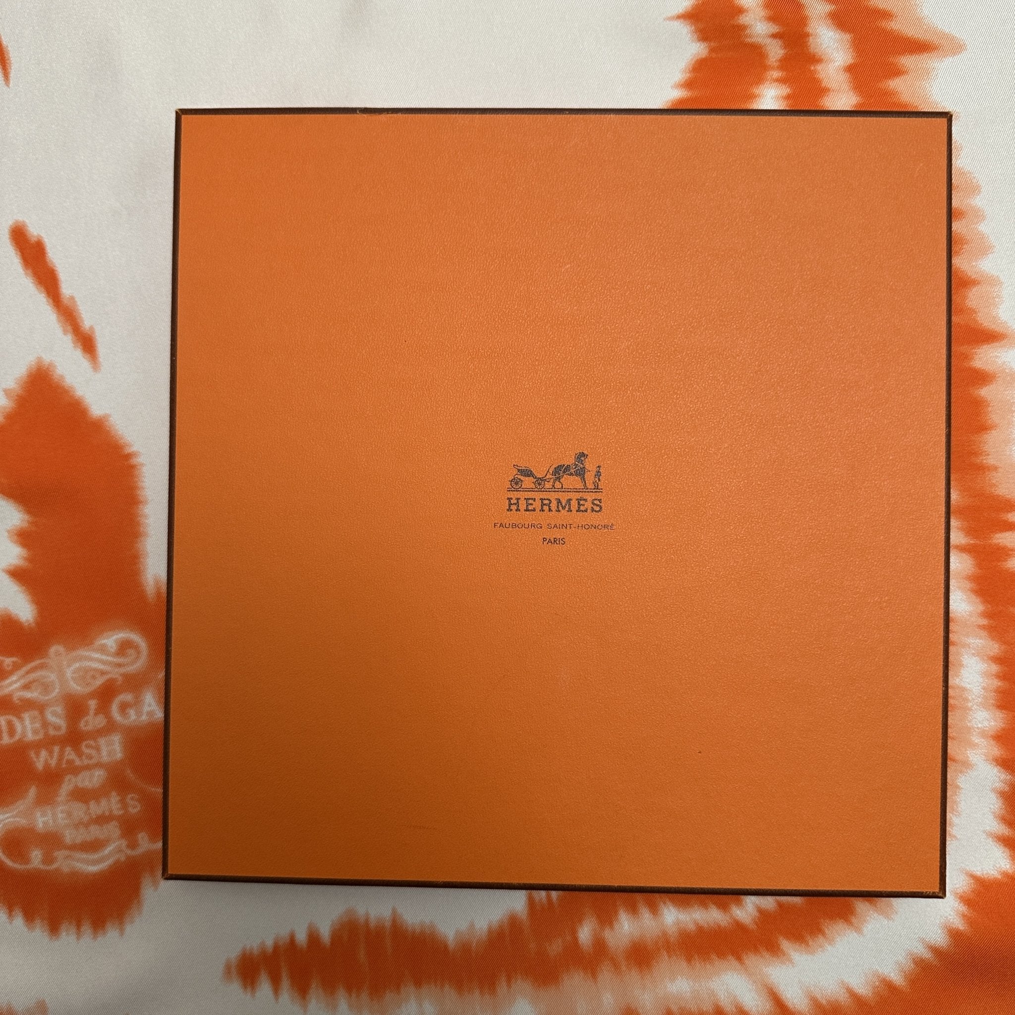 Gala wash brides - HERMES SCARF 90CM