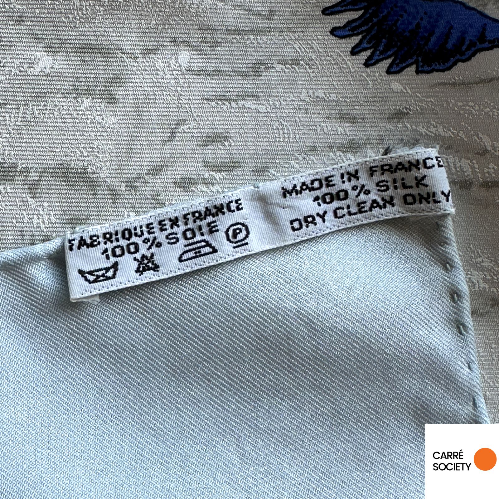 Foulard Hermès 90 cm – Sichuan – Robert Dallet (1995)