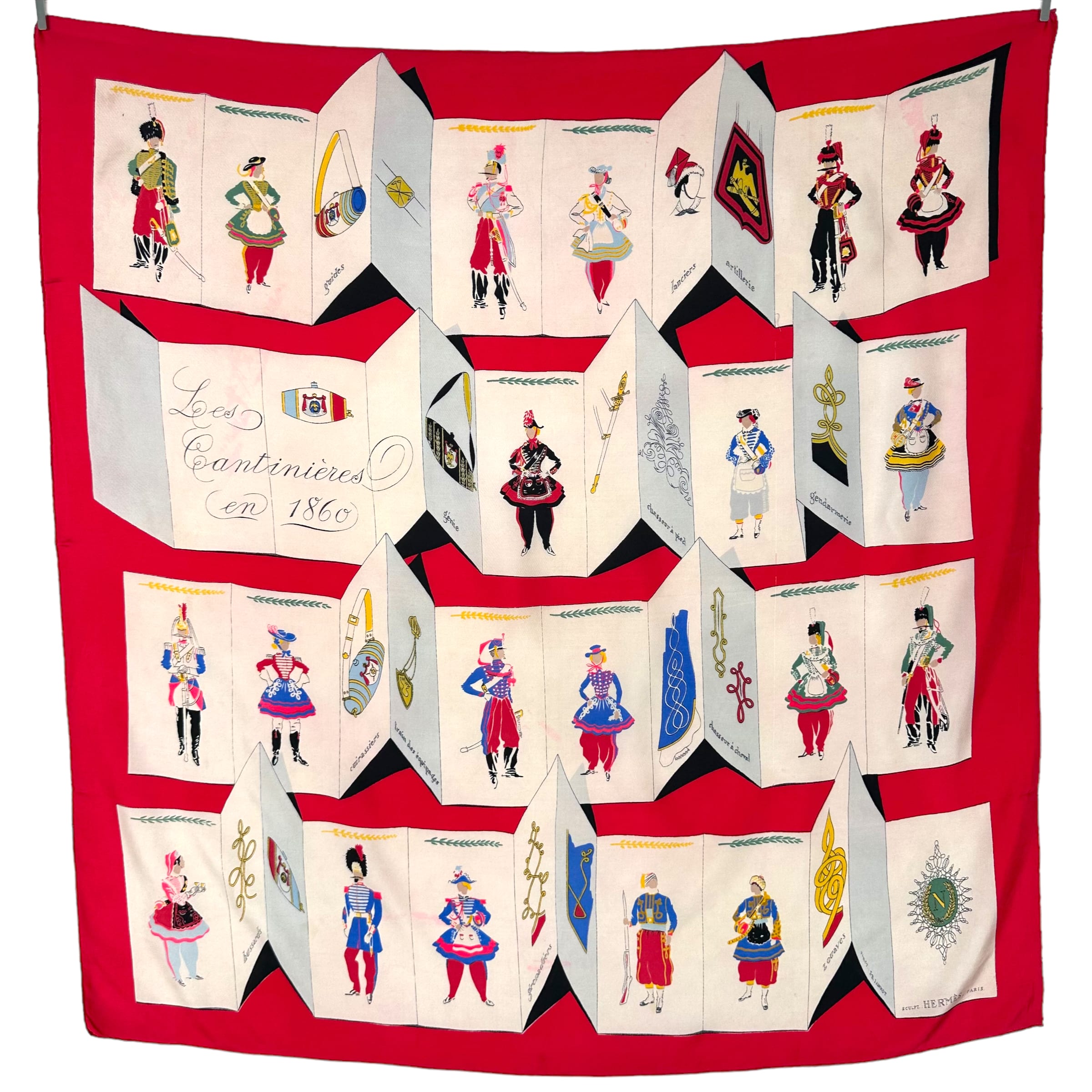 The Canteen Women in 1860 - HERMES SCARF - 1953
