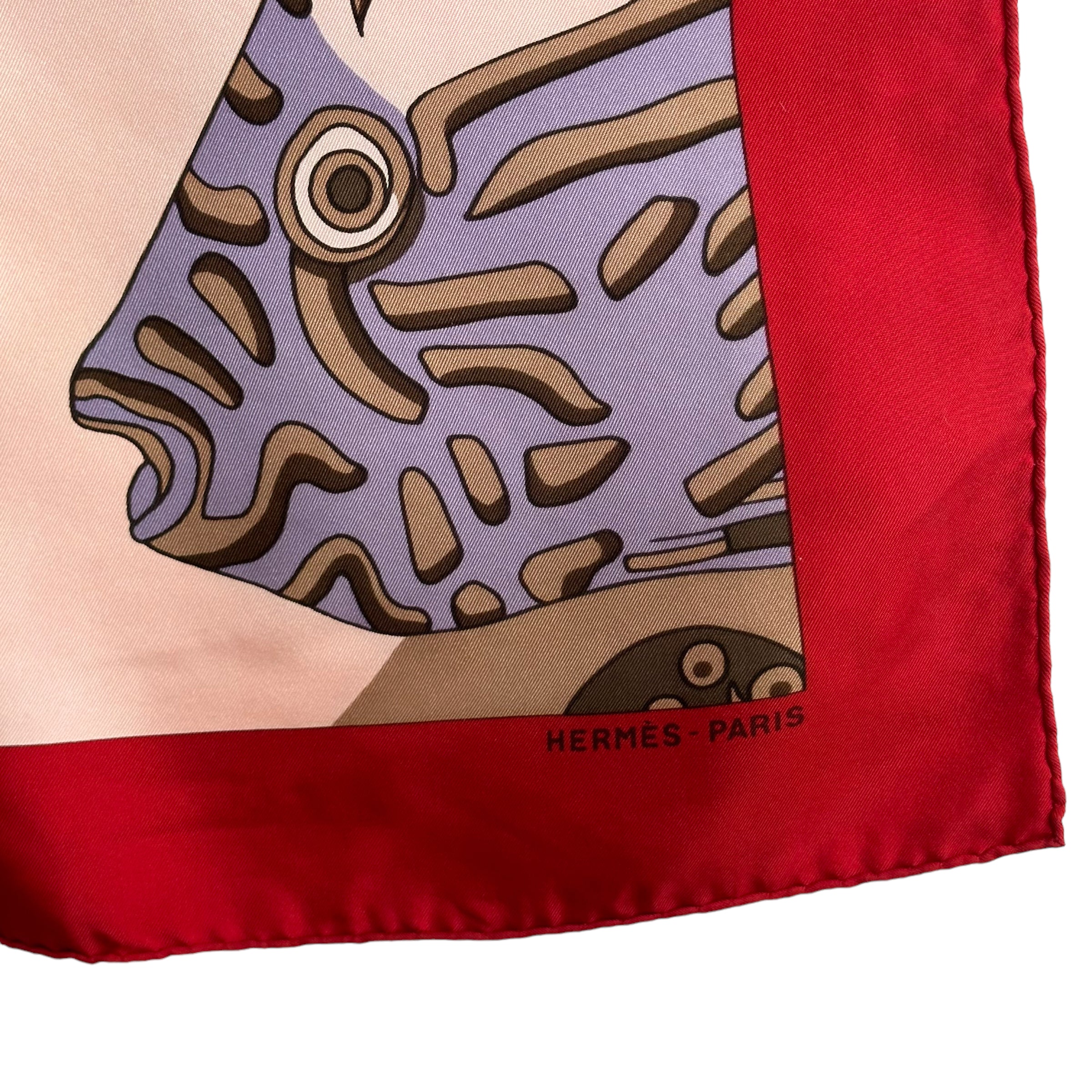 Deep Sea Detail - HERMES SCARF 90 cm