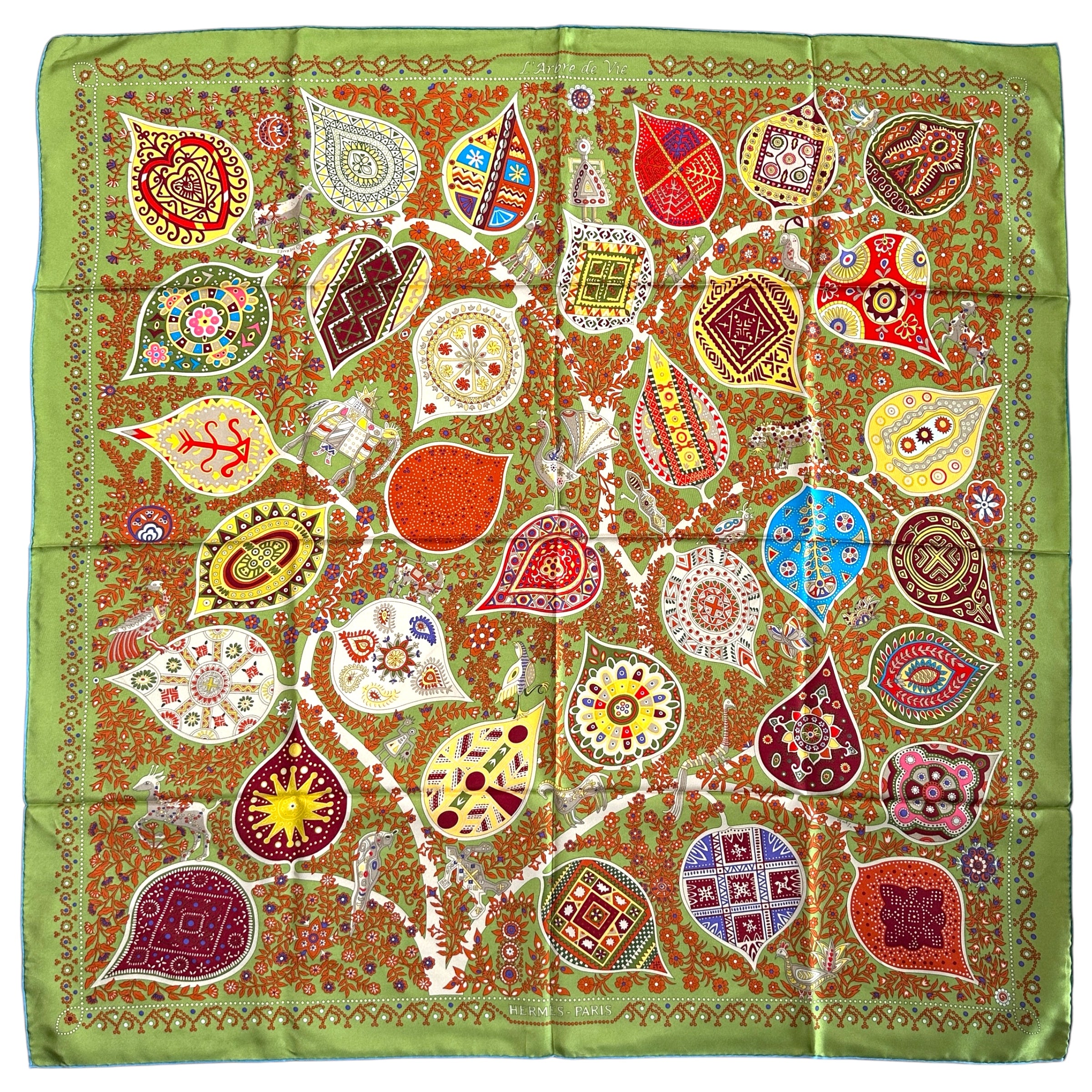 L'arbre de vie - FOULARD HERMES 90 CM