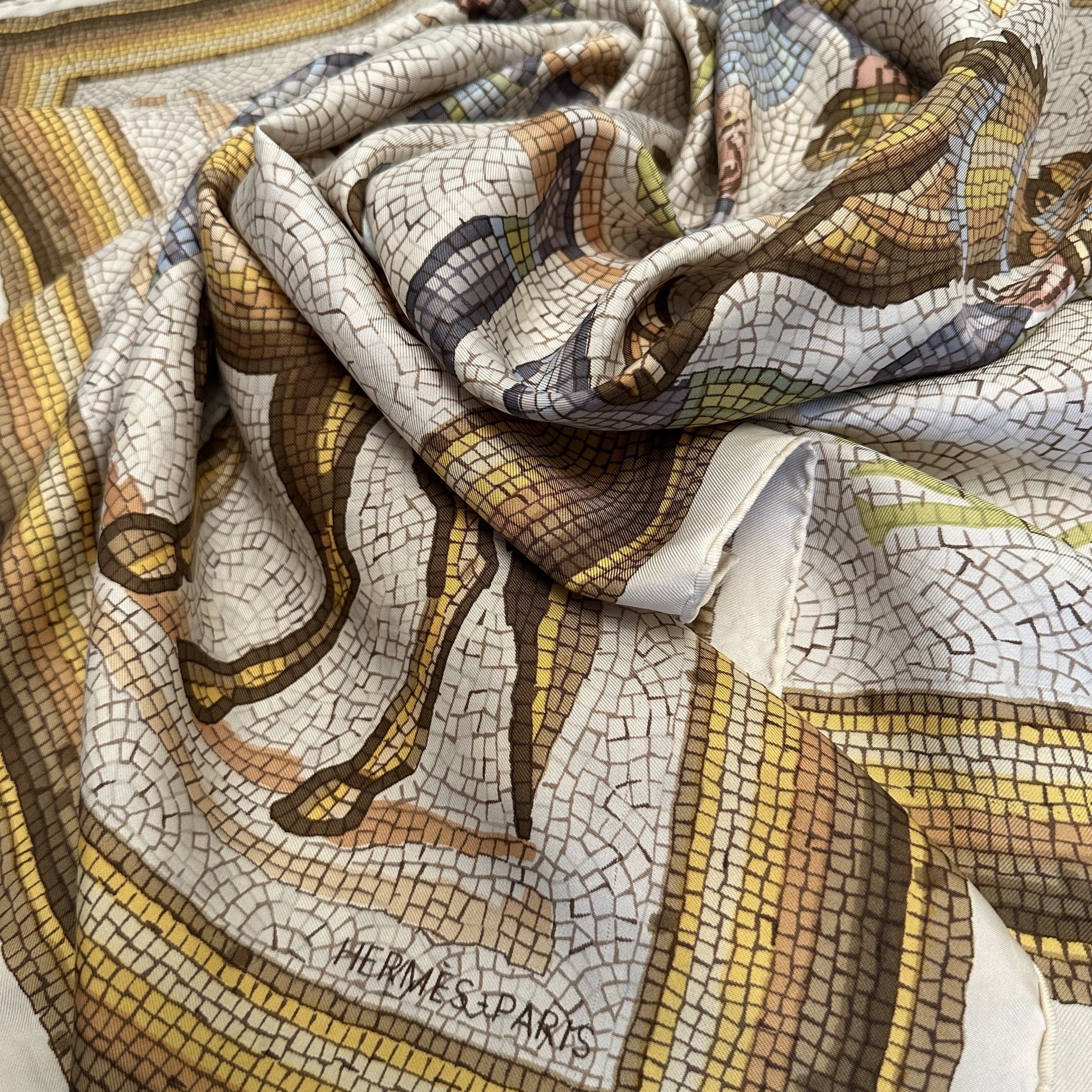 foulard carre hermes rare edition de 1954