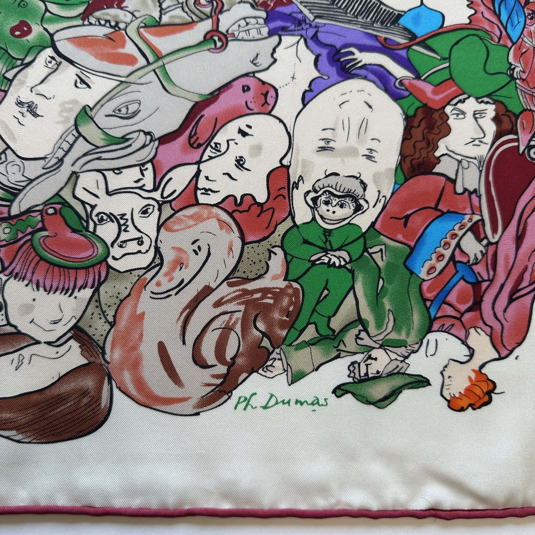 Métamorphoses d'Hermès - FOULARD HERMES 90 CM