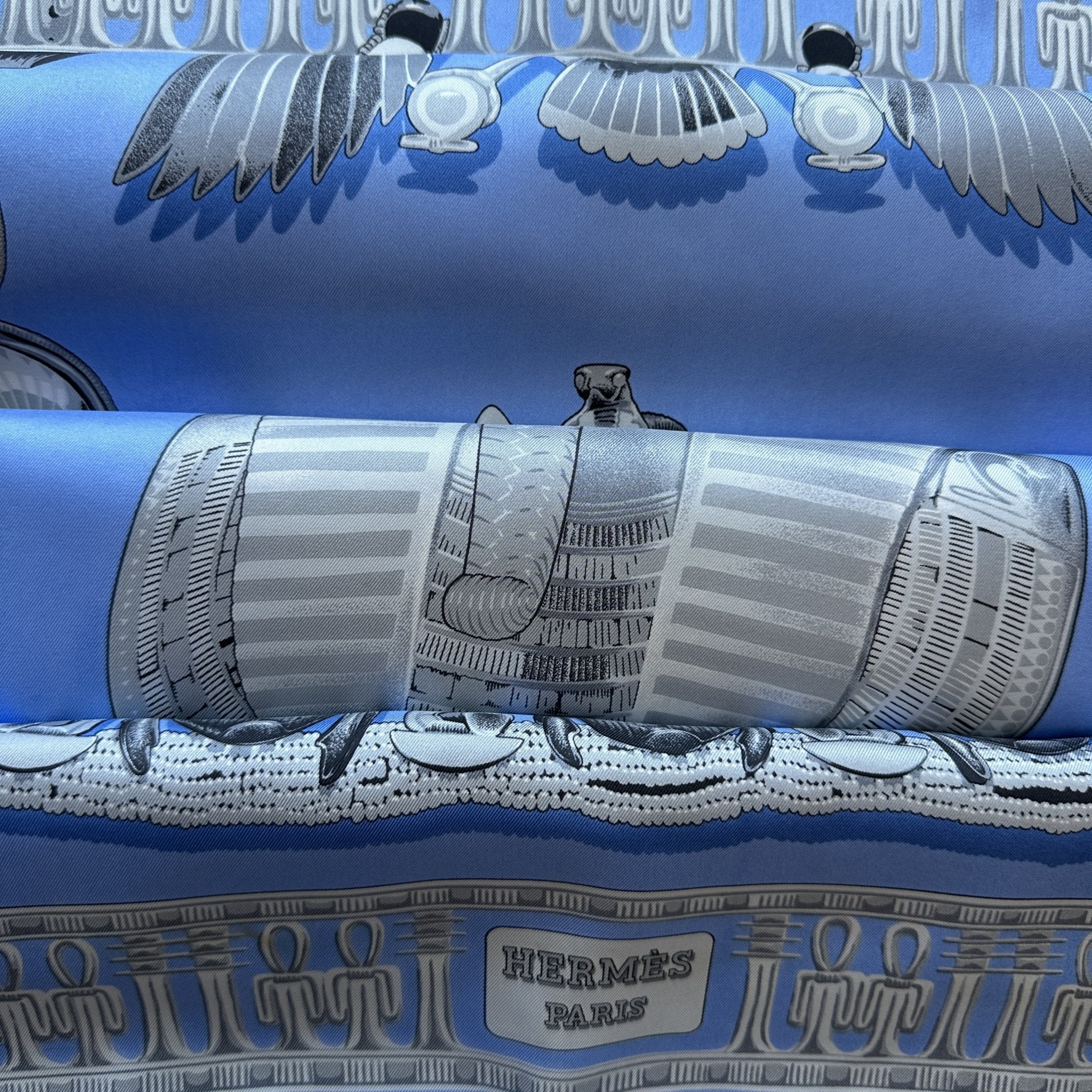 Tutankhamun - FOULARD HERMES 90 CM