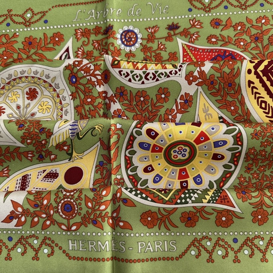 L'arbre de vie - FOULARD HERMES 90 CM